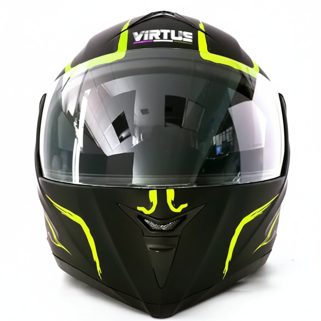 Union - Casque modulable jaune