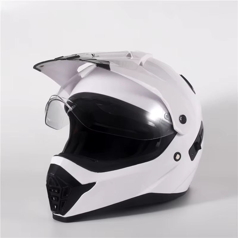 Master - Casque moto cross avec visiere