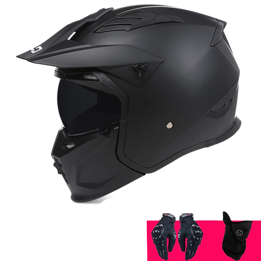 Solar - Casque cross modulable