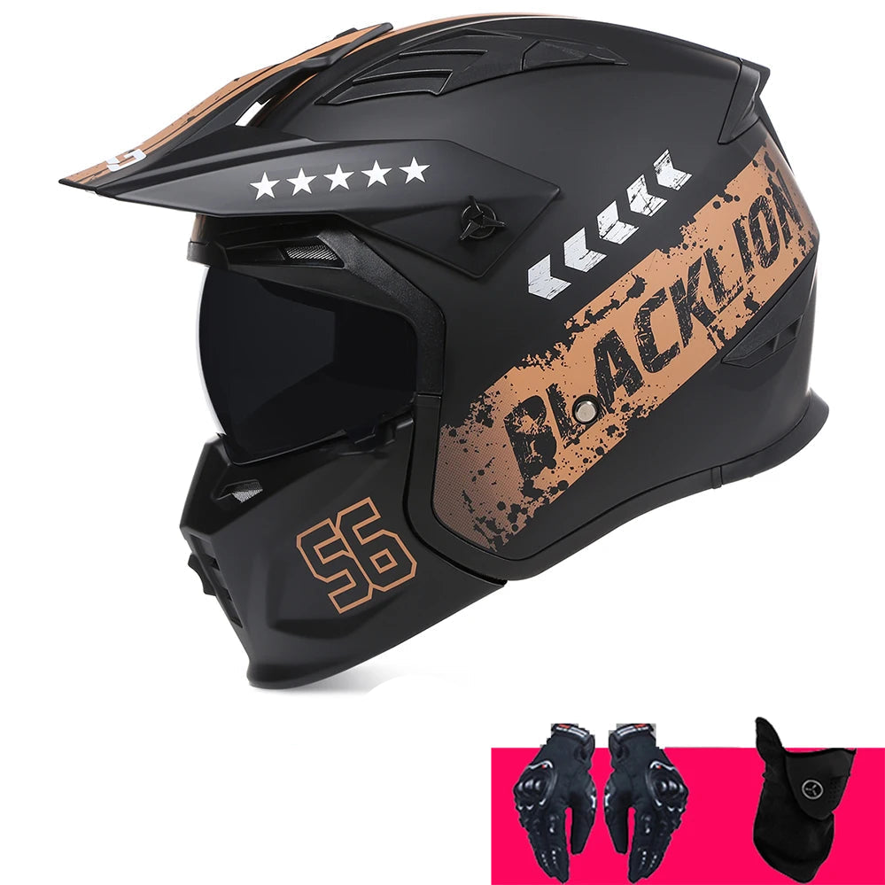 Solar - Casque cross modulable