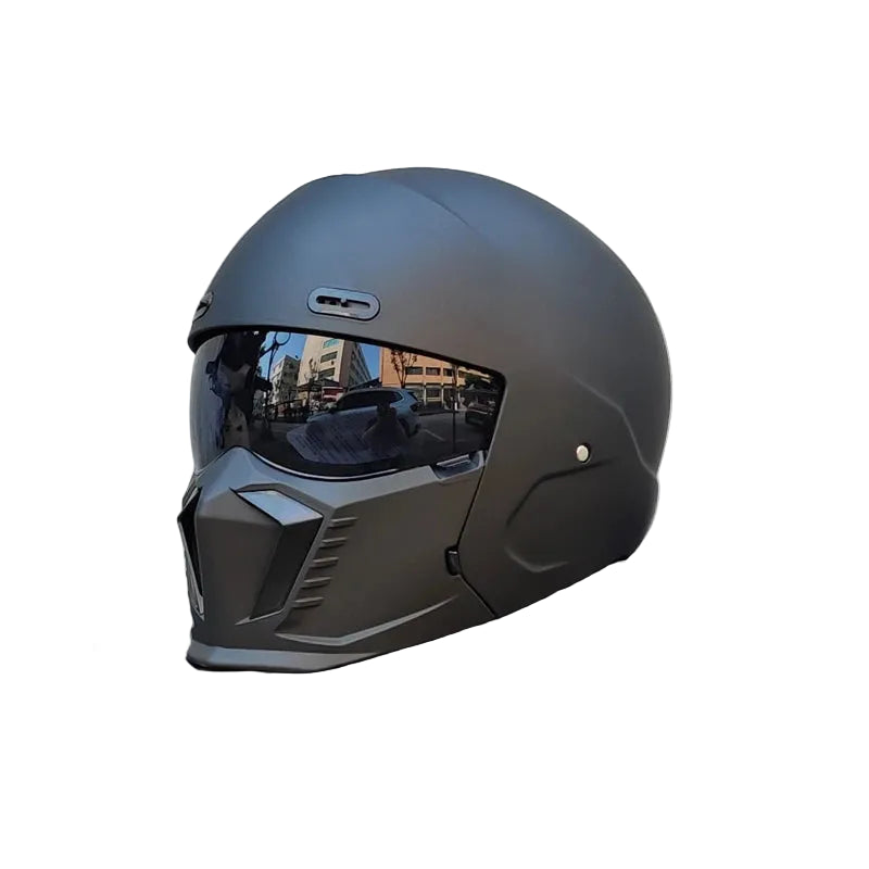 Fury - Casque avec visière miroir