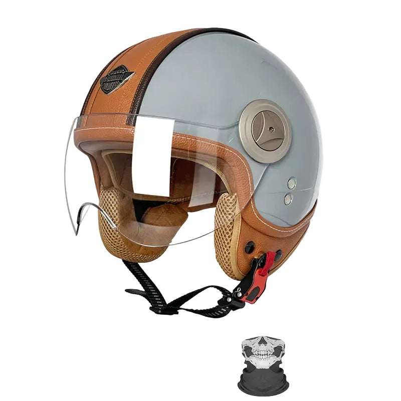 Cobalt - Casque jet vintage noir