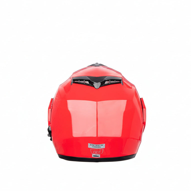 Chrome - Casque modulable rouge