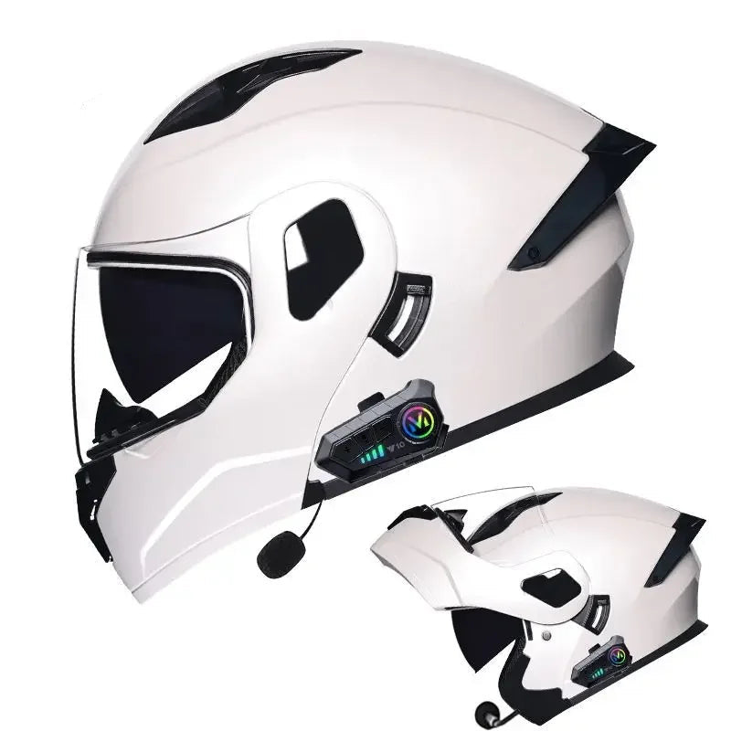 Glide - Casque moto avec micro bluetooth