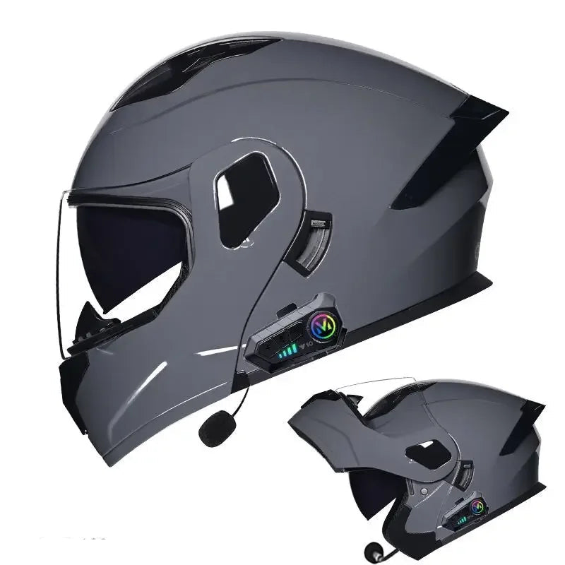 Glide - Casque moto avec micro bluetooth