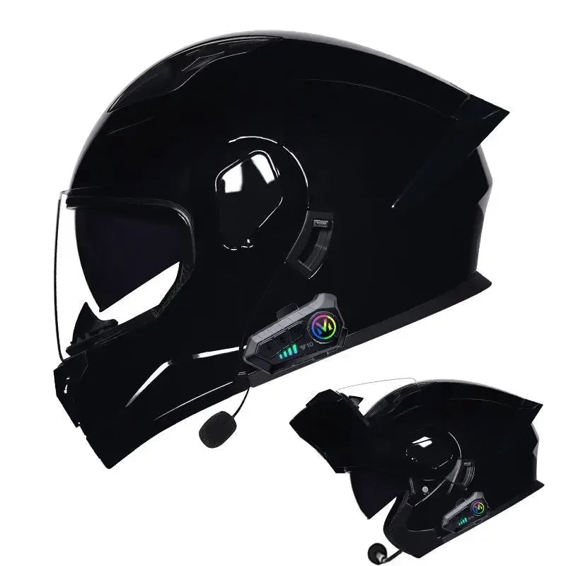 Casque moto avec micro bluetooth