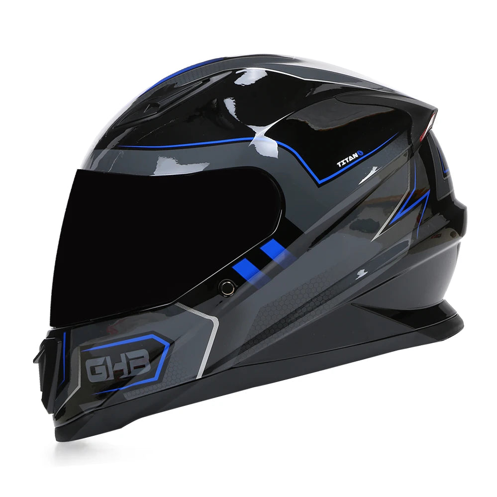 Trail - Casque moto avec visière intégrée