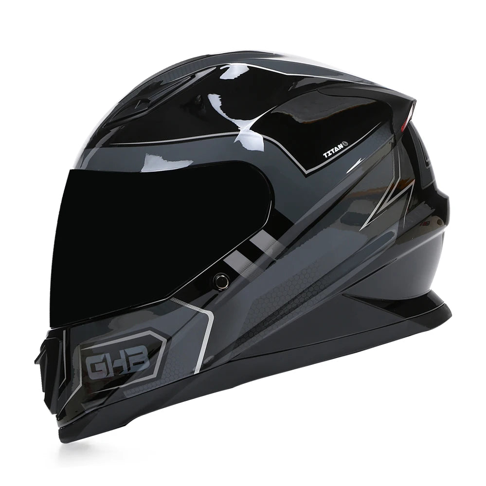 Trail - Casque moto avec visière intégrée