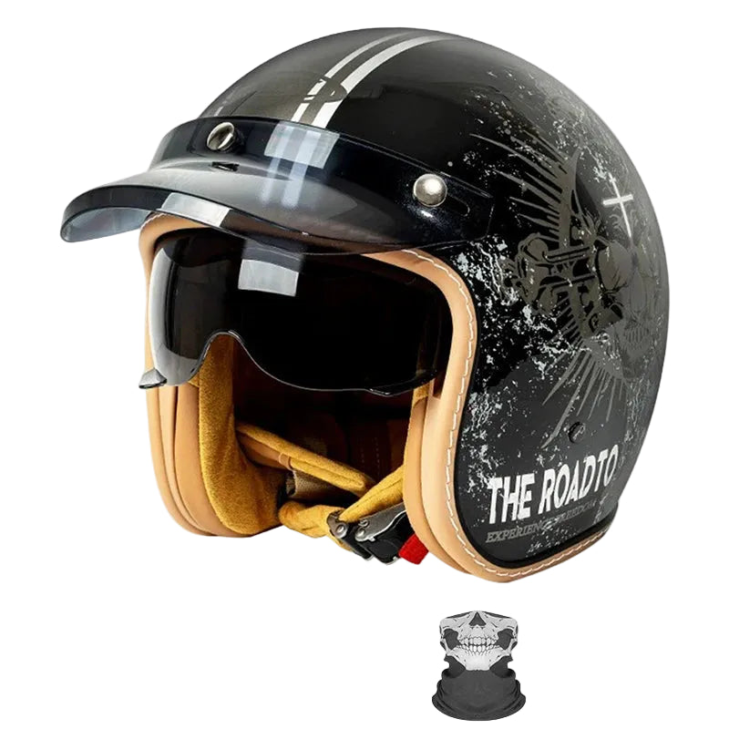 Atlas - Casque moto jet double ecran