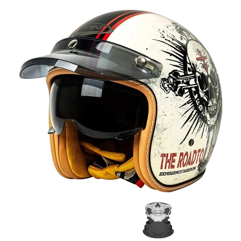 Atlas - Casque moto jet double ecran