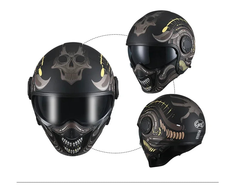 Nitro - Casque moto modulable double homologation