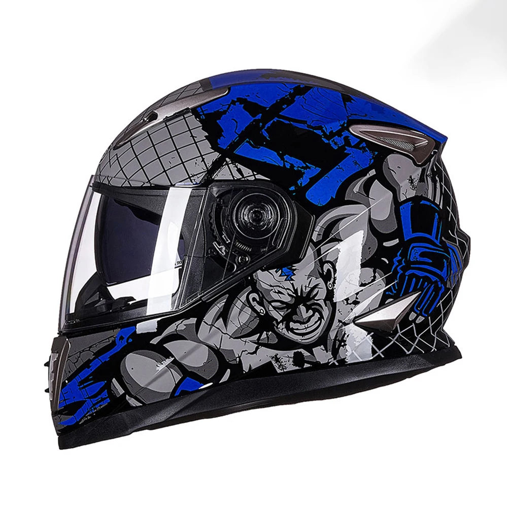 Onyx - Casque moto integral double visiere