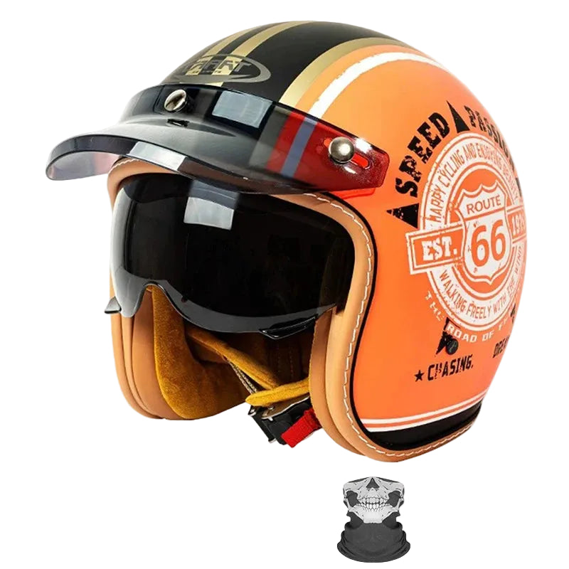 Atlas - Casque moto jet double ecran