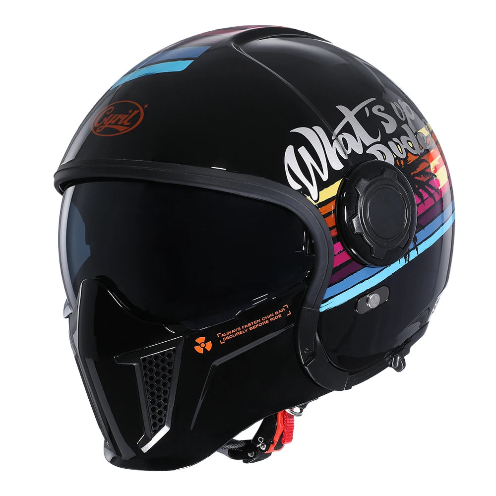 Nitro - Casque moto modulable double homologation