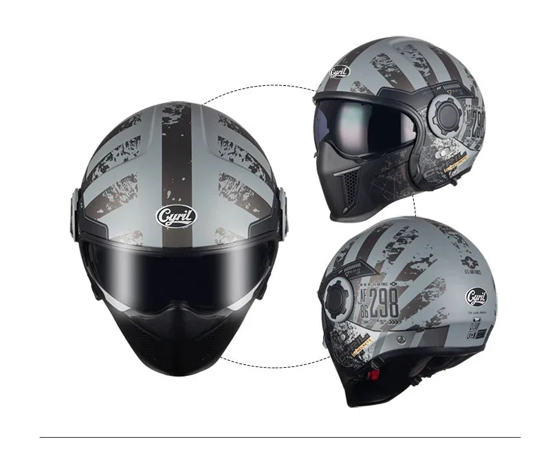 Nitro - Casque moto modulable double homologation