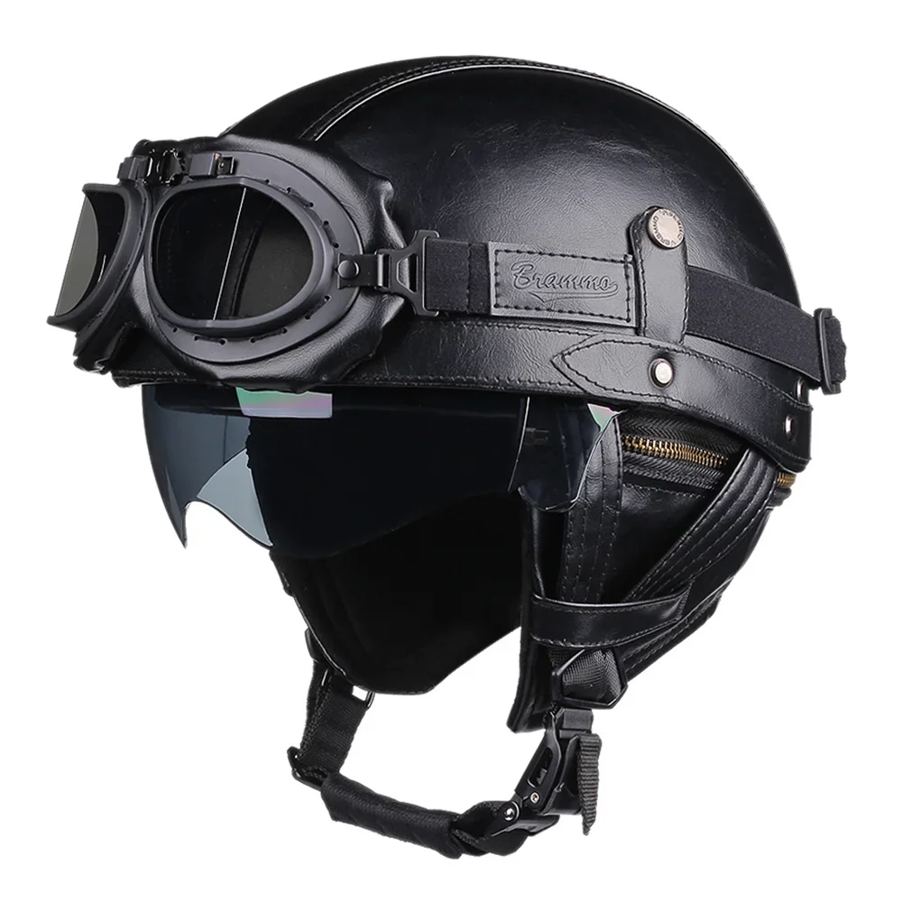 Legend - Casque moto aviateur
