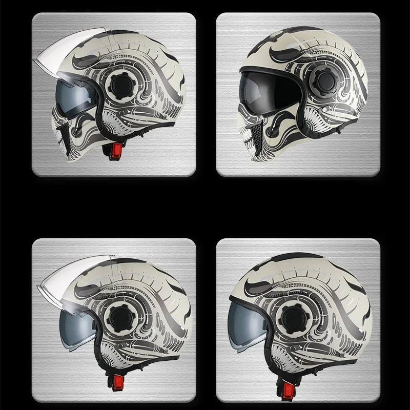 Nitro - Casque moto modulable double homologation