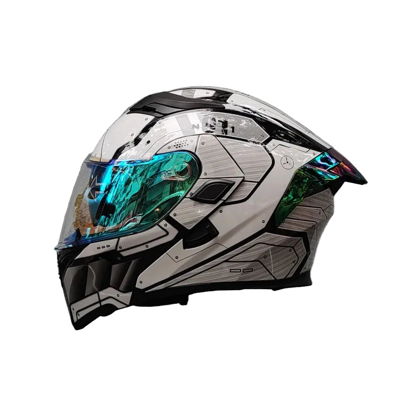 Vector - Casque avec visière multicolore