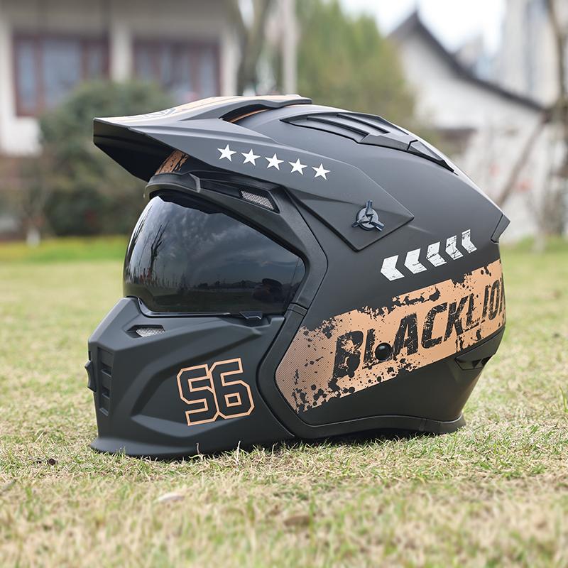 Solar - Casque cross modulable