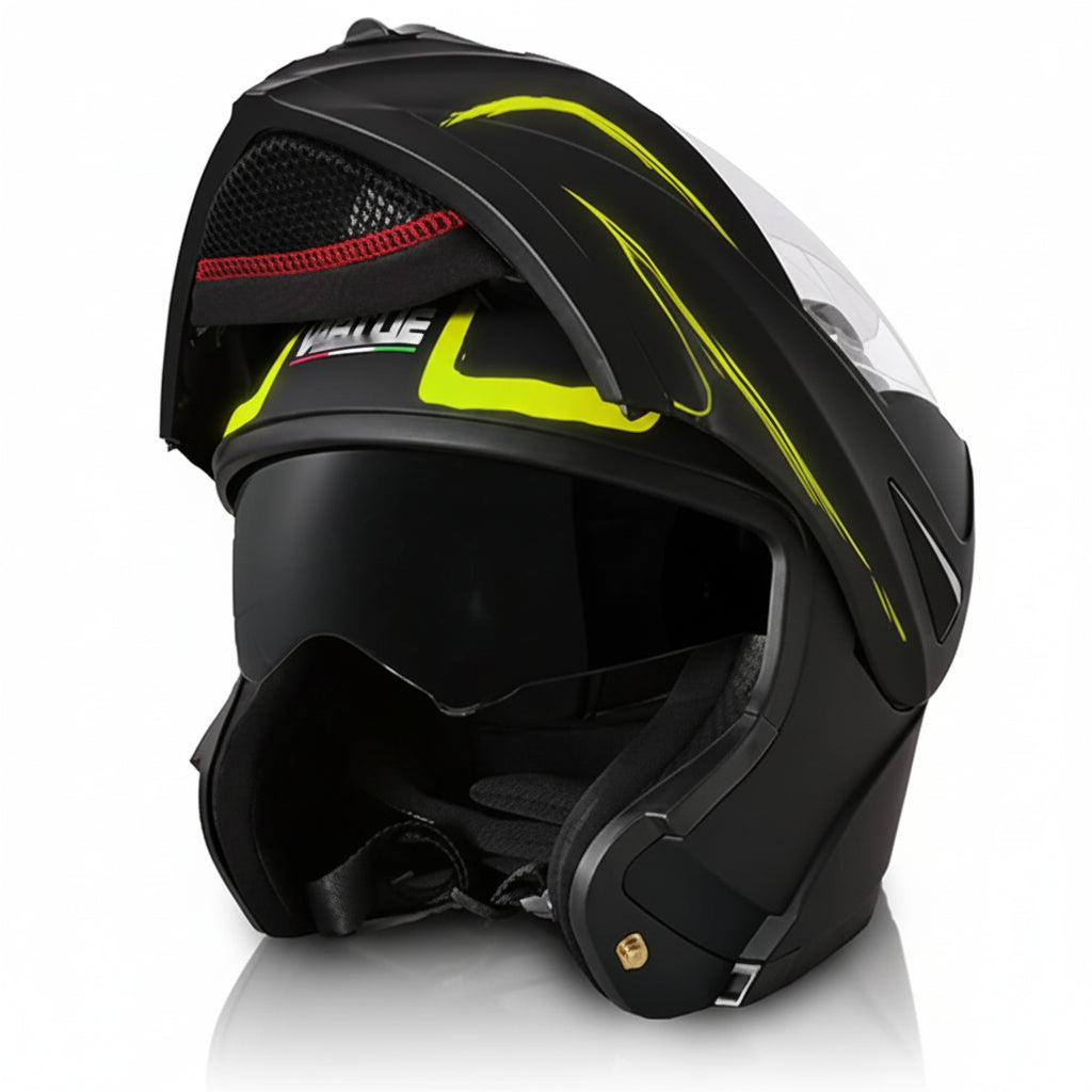 Union - Casque modulable jaune