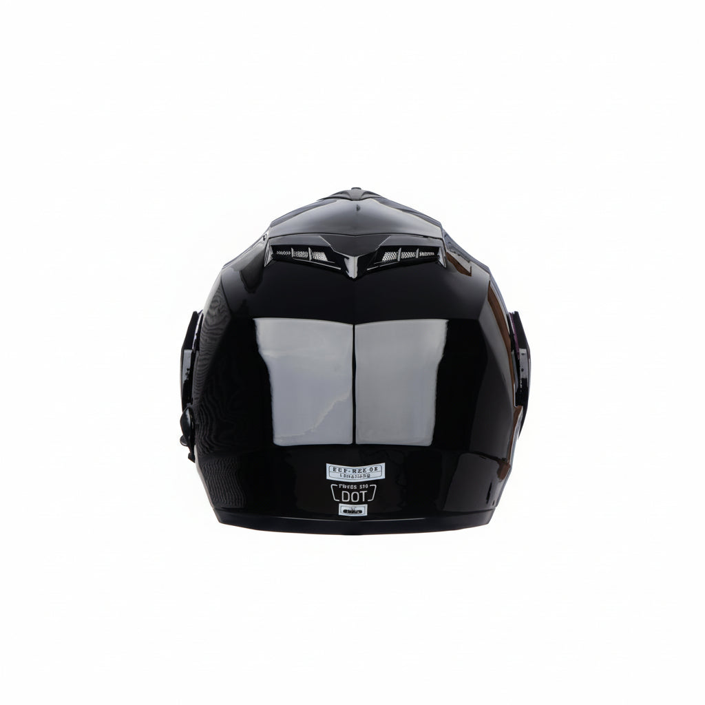 Drifter - Casque modulable noir brillant