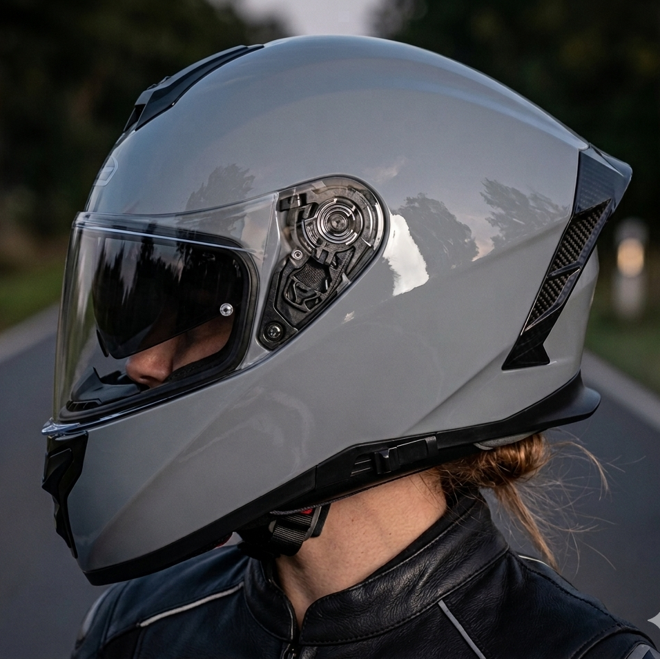 Genesis - Casque moto gris