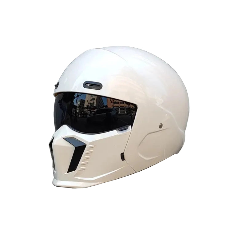 Fury - Casque avec visière miroir