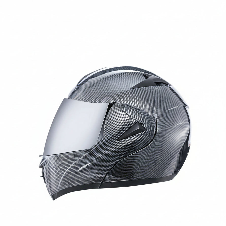 Casque carbone modulable