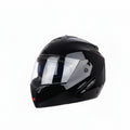 Casque modulable noir brillant