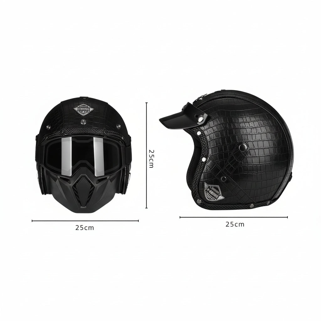 Timeless -  Casque moto 3/4