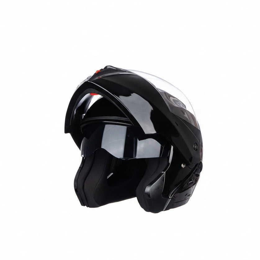 Drifter - Casque modulable noir brillant