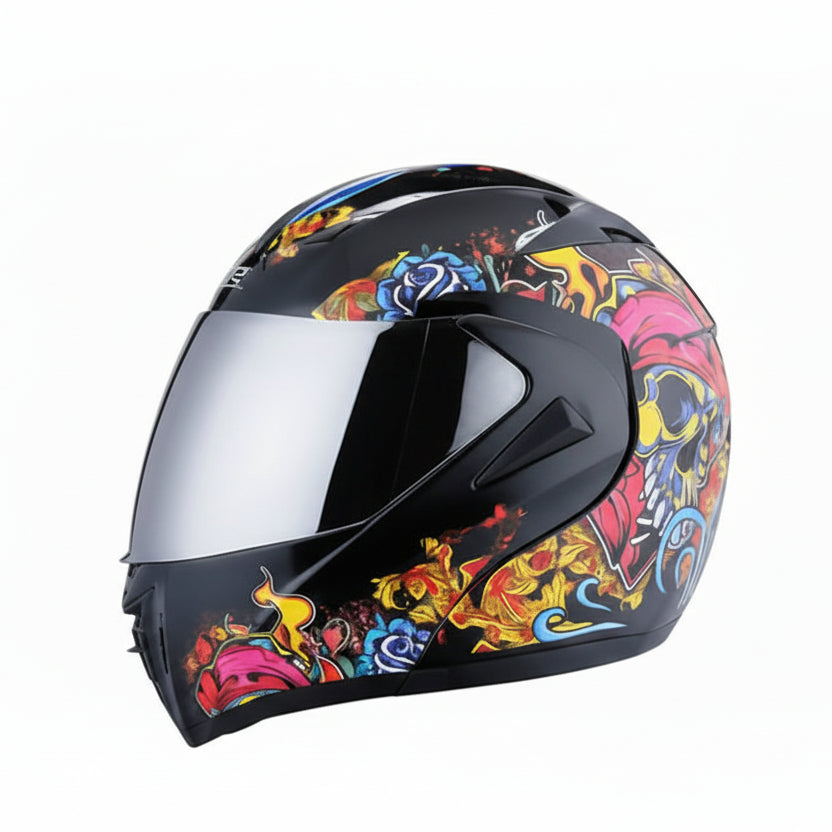 Casque moto modulable homologué