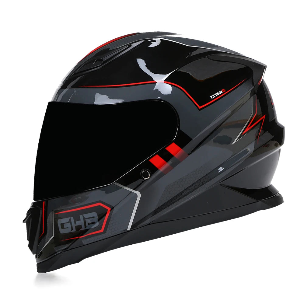 casque moto avec visière intégrée
