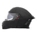 Casque intégral noir mat