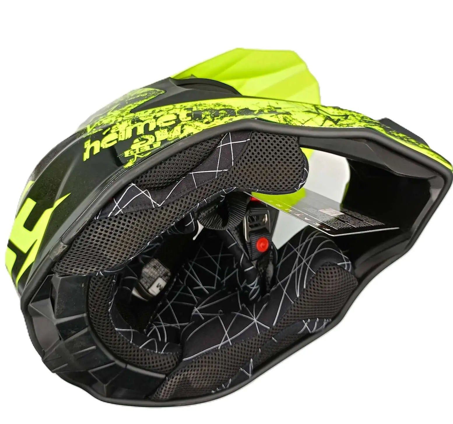 Vector - Casque moto noir et jaune