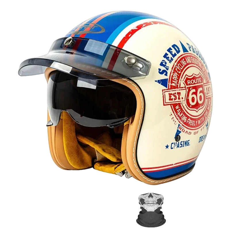 Atlas - Casque moto jet double ecran