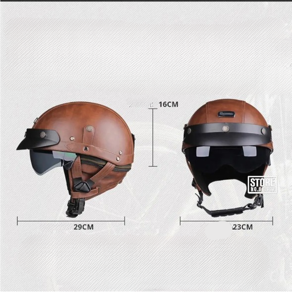 Legend - Casque moto aviateur