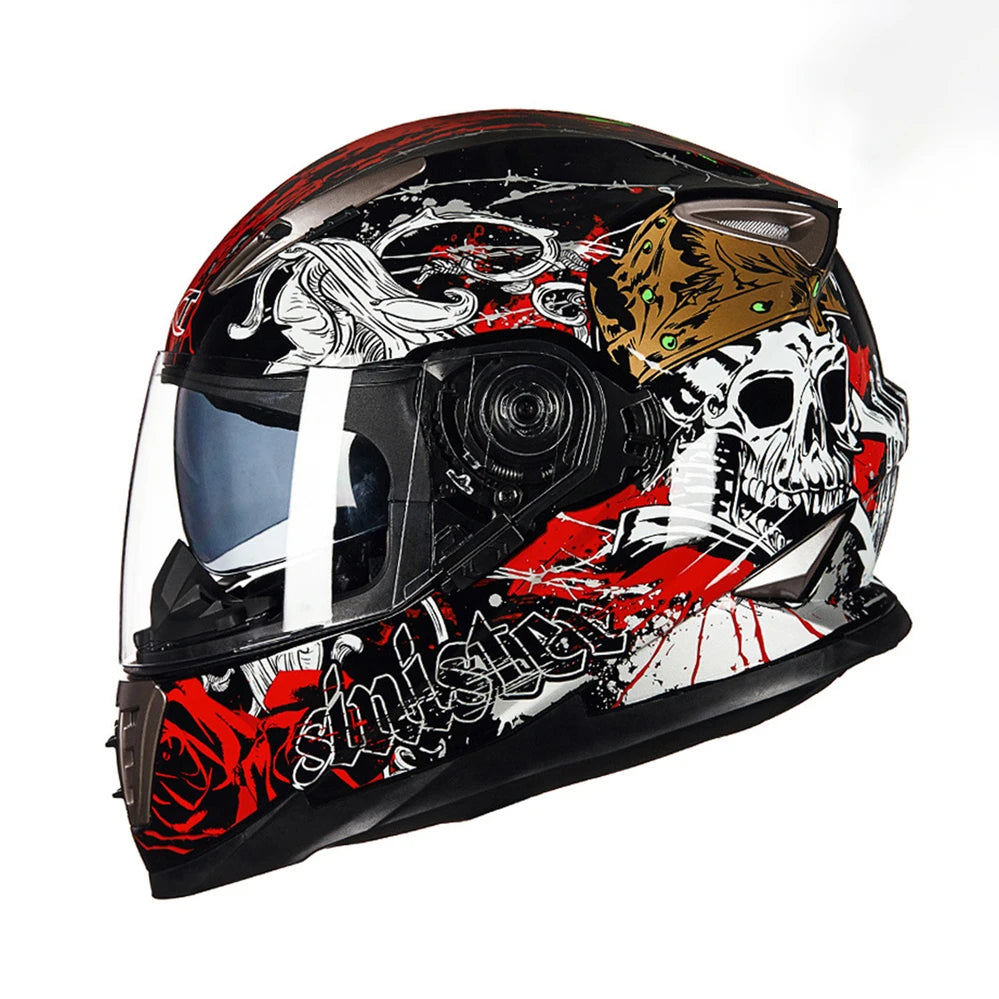 Onyx - Casque moto integral double visiere
