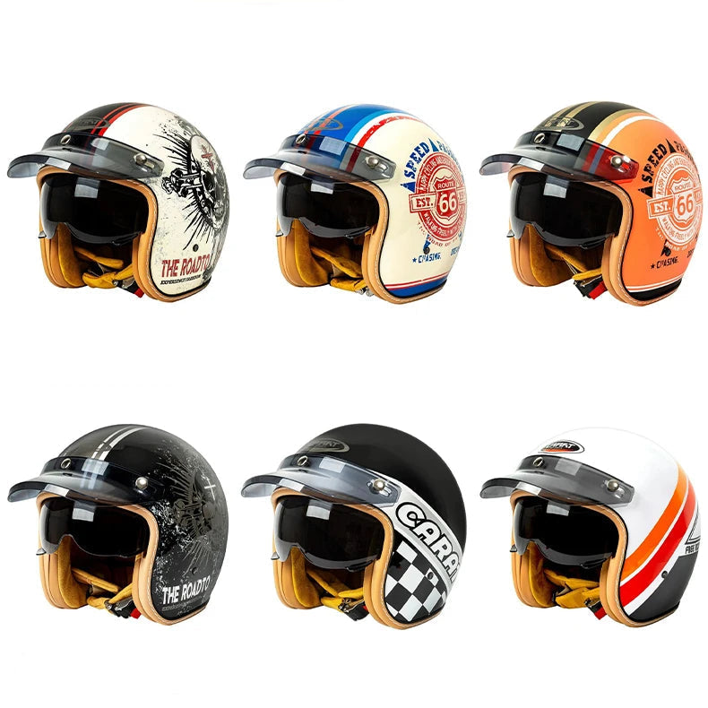 Atlas - Casque moto jet double ecran