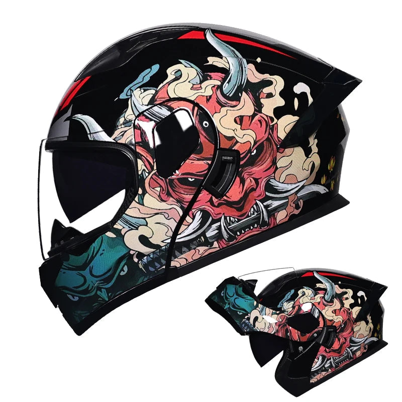 Horizon - Casque moto multicolore