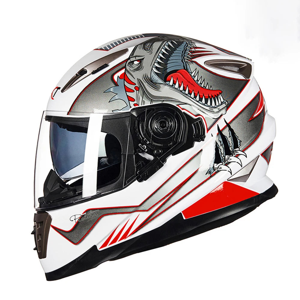 Onyx - Casque moto integral double visiere