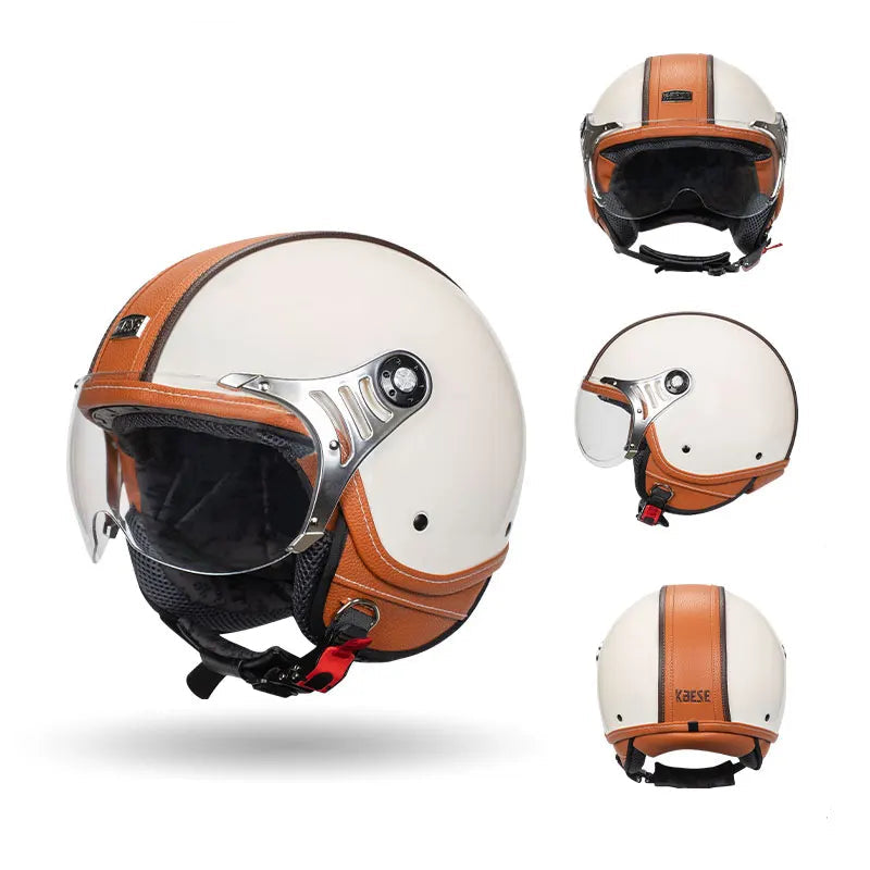Spartan - Casque demi jet homologué