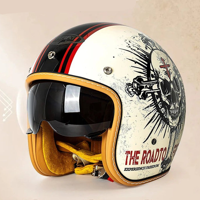 Atlas - Casque moto jet double ecran
