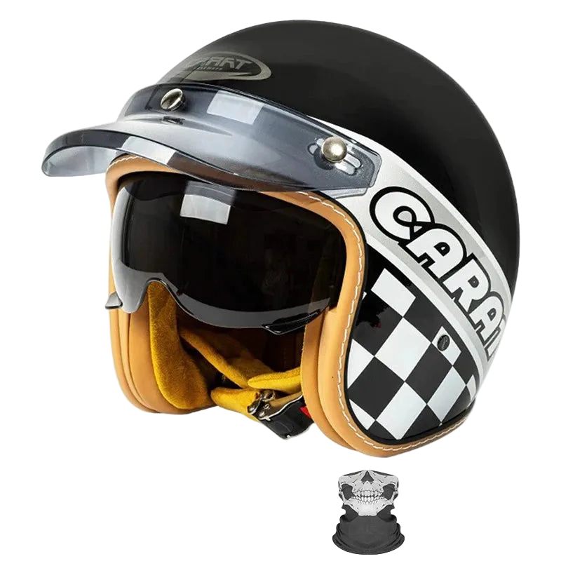 Atlas - Casque moto jet double ecran