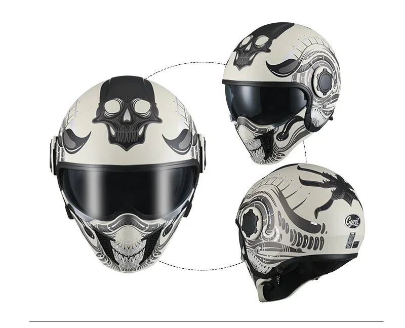 Nitro - Casque moto modulable double homologation
