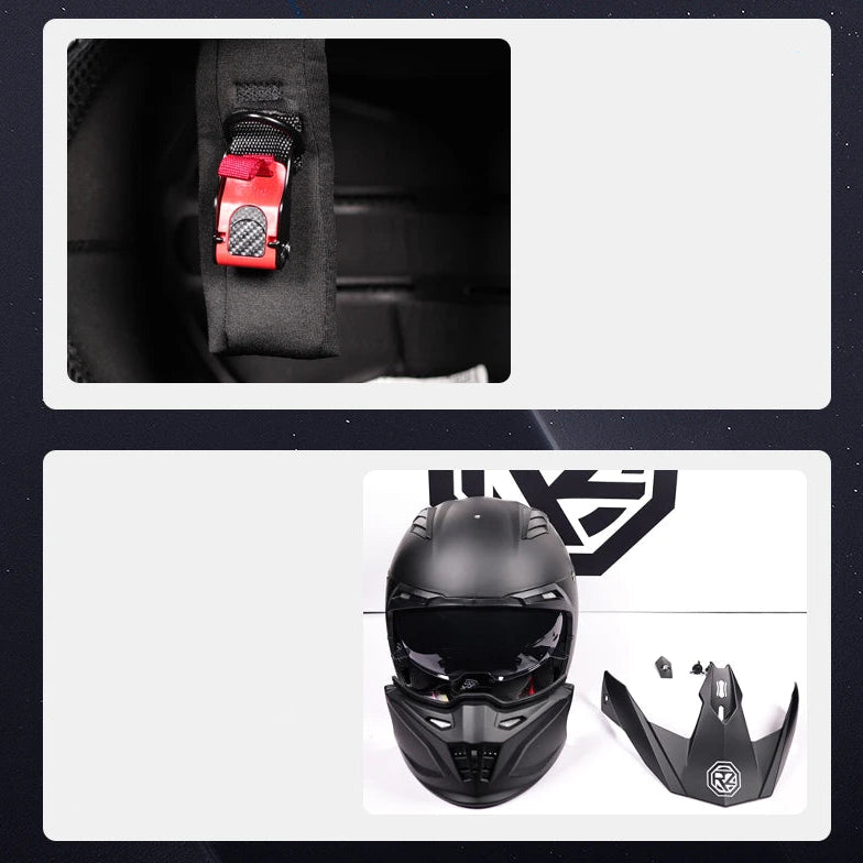 Nova - Casque moto coloré
