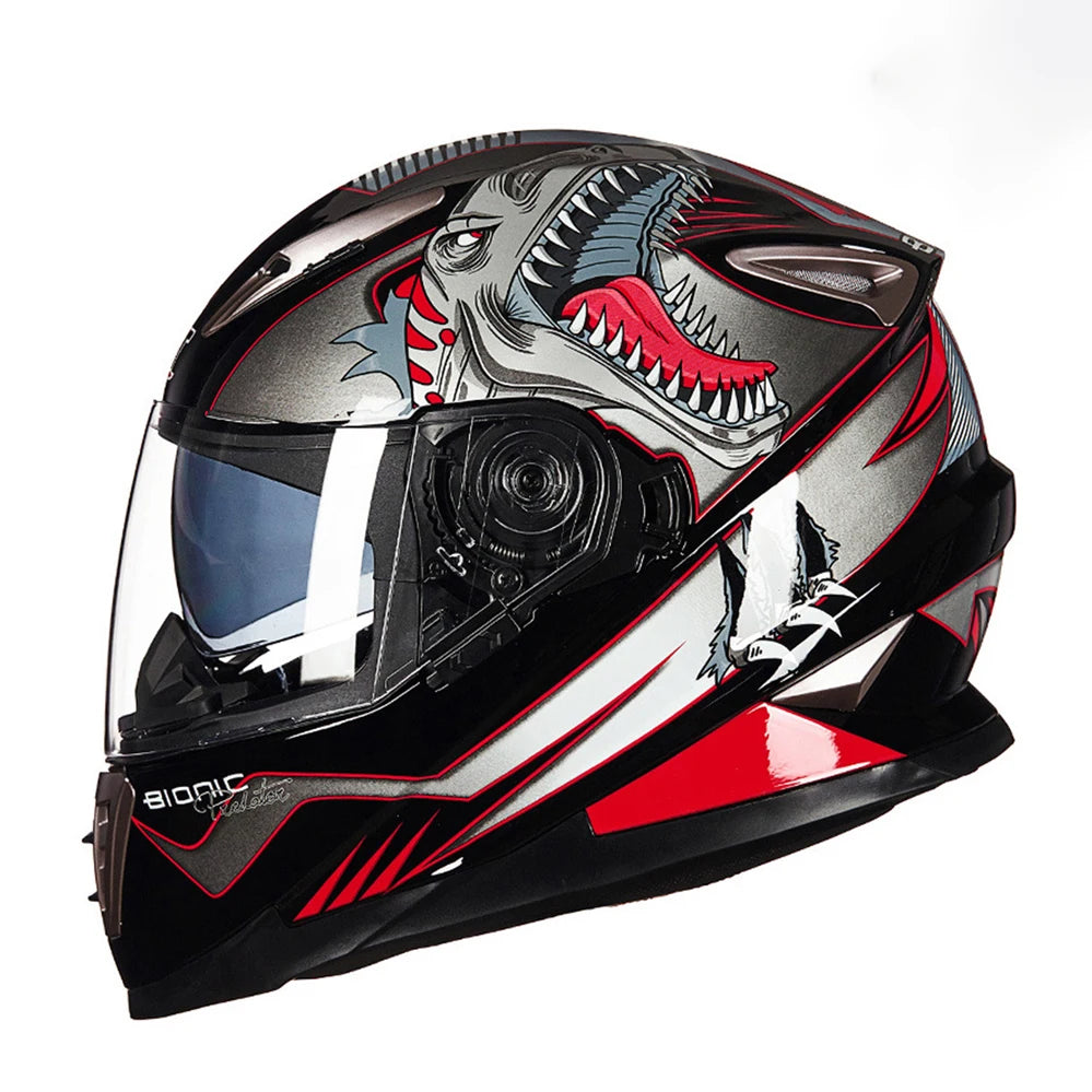 Onyx - Casque moto integral double visiere