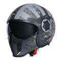 Casque moto modulable double homologation