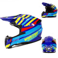 Storm - Casque moto cross bleu
