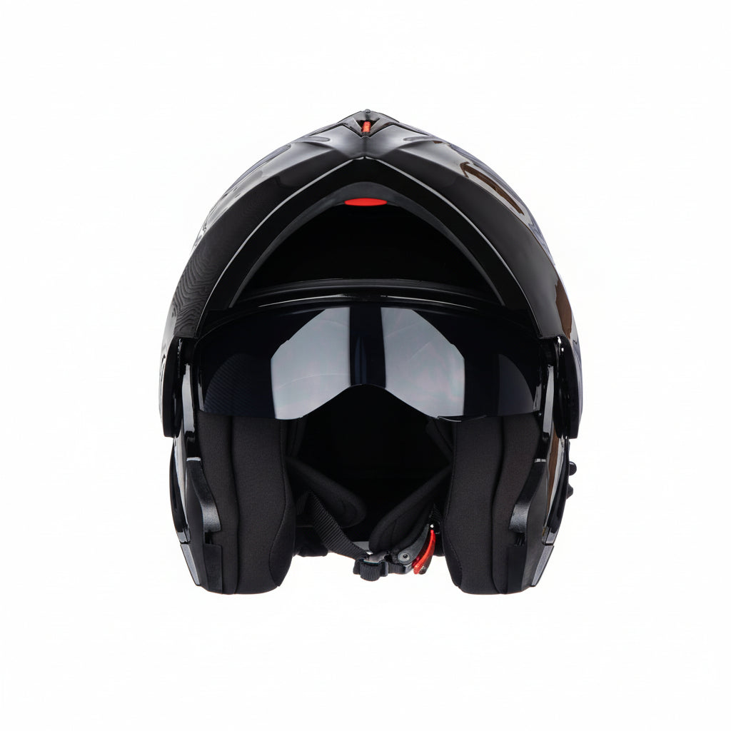 Drifter - Casque modulable noir brillant